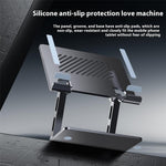 J26S Desktop Universal Tablet Stand Alloy Steel Metal Foldable Height Adjustable Holder