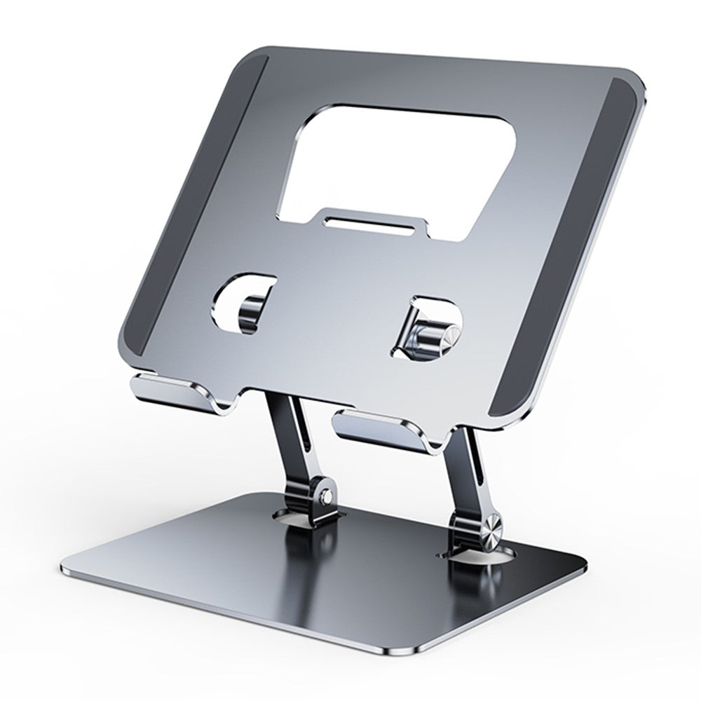 J18S Alloy Steel Live Streaming Phone Tablet Stand 360 Degree Rotation Desktop Holder