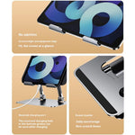 J18S Alloy Steel Live Streaming Phone Tablet Stand 360 Degree Rotation Desktop Holder