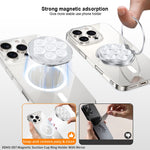 XUNDD XDHO-057 Magnetic Suction Cup Phone Mount Rotating Stand Holder with Makeup Mirror