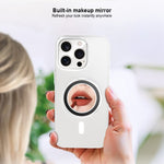XUNDD XDHO-057 Magnetic Suction Cup Phone Mount Rotating Stand Holder with Makeup Mirror