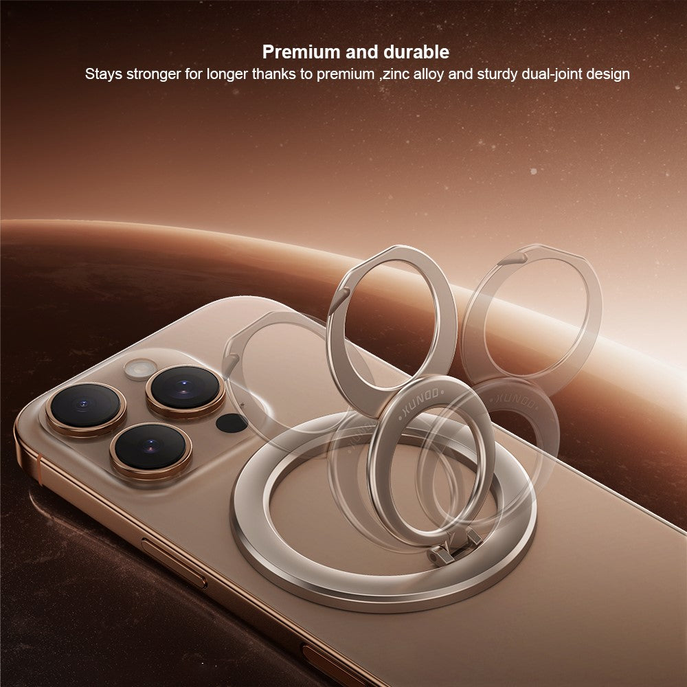 XUNDD XDHO-060 Magnetic Phone Ring Holder Portable Ring Grip Stand Adjustable Kickstand