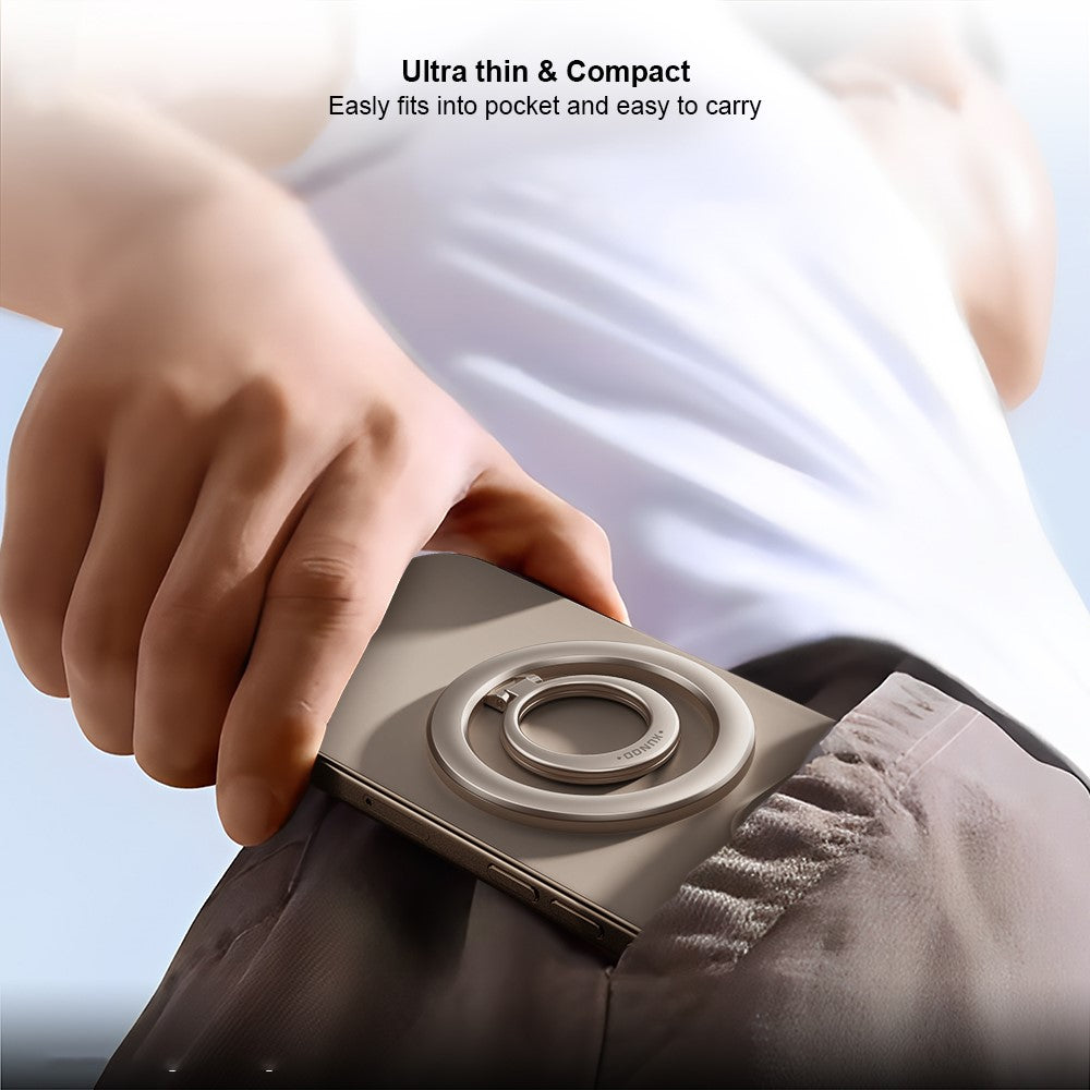 XUNDD XDHO-060 Magnetic Phone Ring Holder Portable Ring Grip Stand Adjustable Kickstand