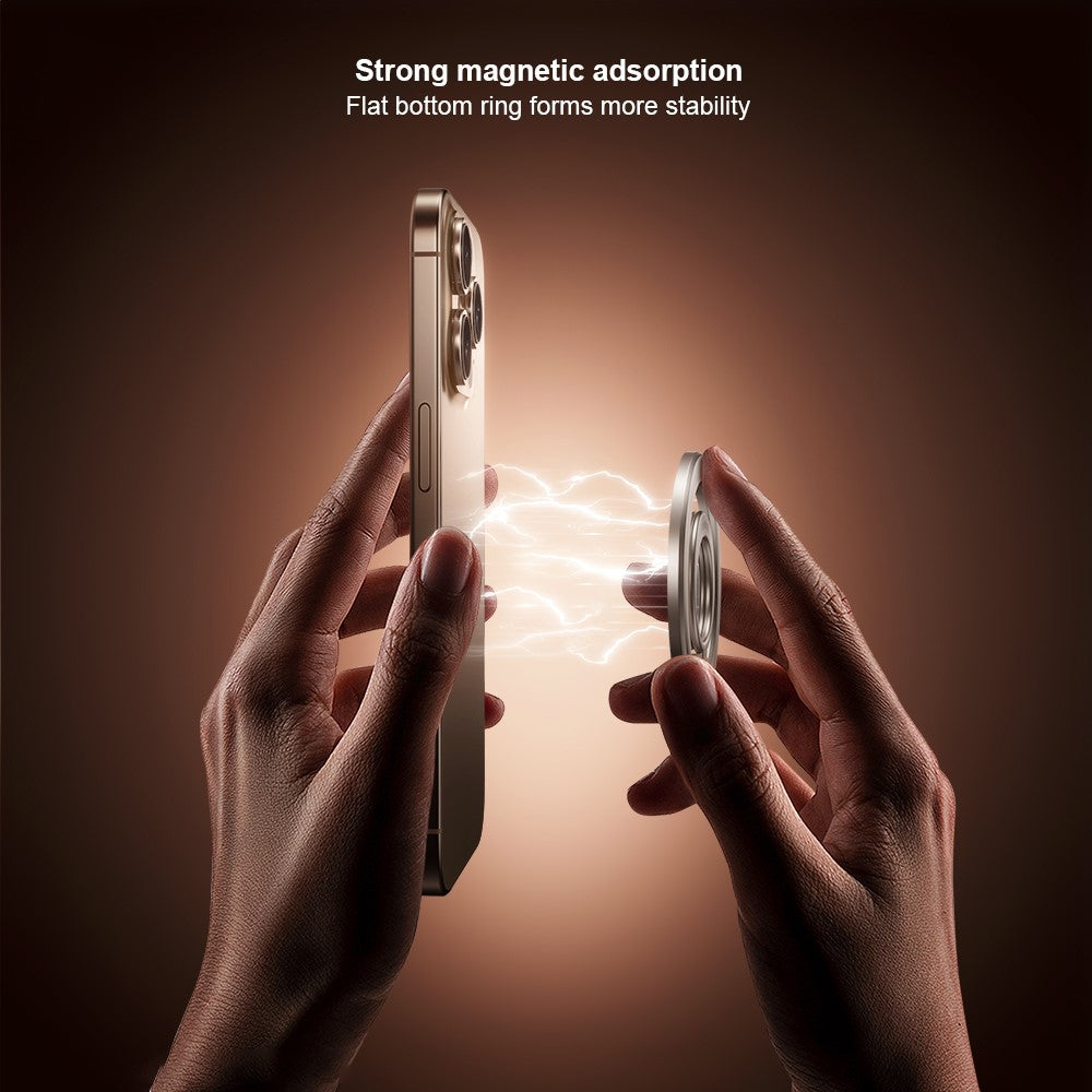 XUNDD XDHO-060 Magnetic Phone Ring Holder Portable Ring Grip Stand Adjustable Kickstand