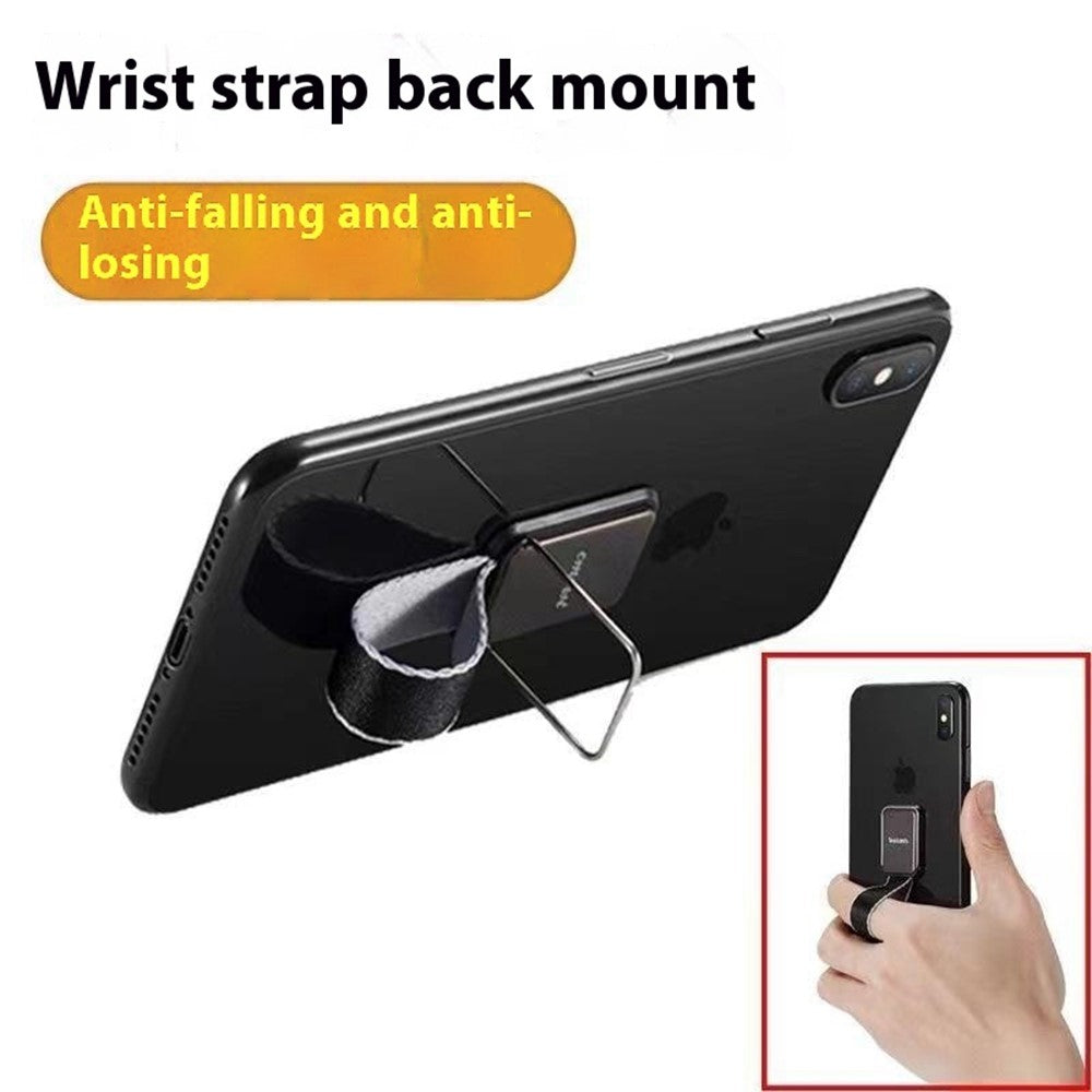 CMZWT CPS-033 Phone Grip Ring Kickstand Anti Drop Cell Phone Back Holder with Strap