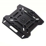 N2 Foldable Laptop Stand with 360° Rotating Base and Phone Holder 8-Level Ergonomic Laptop Riser