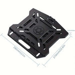 N2 Foldable Laptop Stand with 360° Rotating Base and Phone Holder 8-Level Ergonomic Laptop Riser