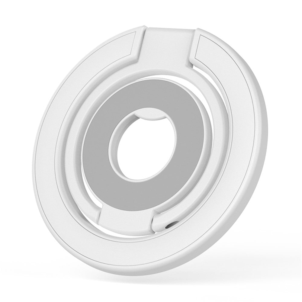 Tri-Fold Magnetic Kickstand Adjustable Angle Phone Metal Ring Holder