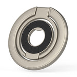 Tri-Fold Magnetic Kickstand Adjustable Angle Phone Metal Ring Holder