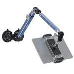 LANPARTE LS-T02 Dual Suction Cup Tablet Stand Angle Adjustable Foldable Desktop Phone Bracket