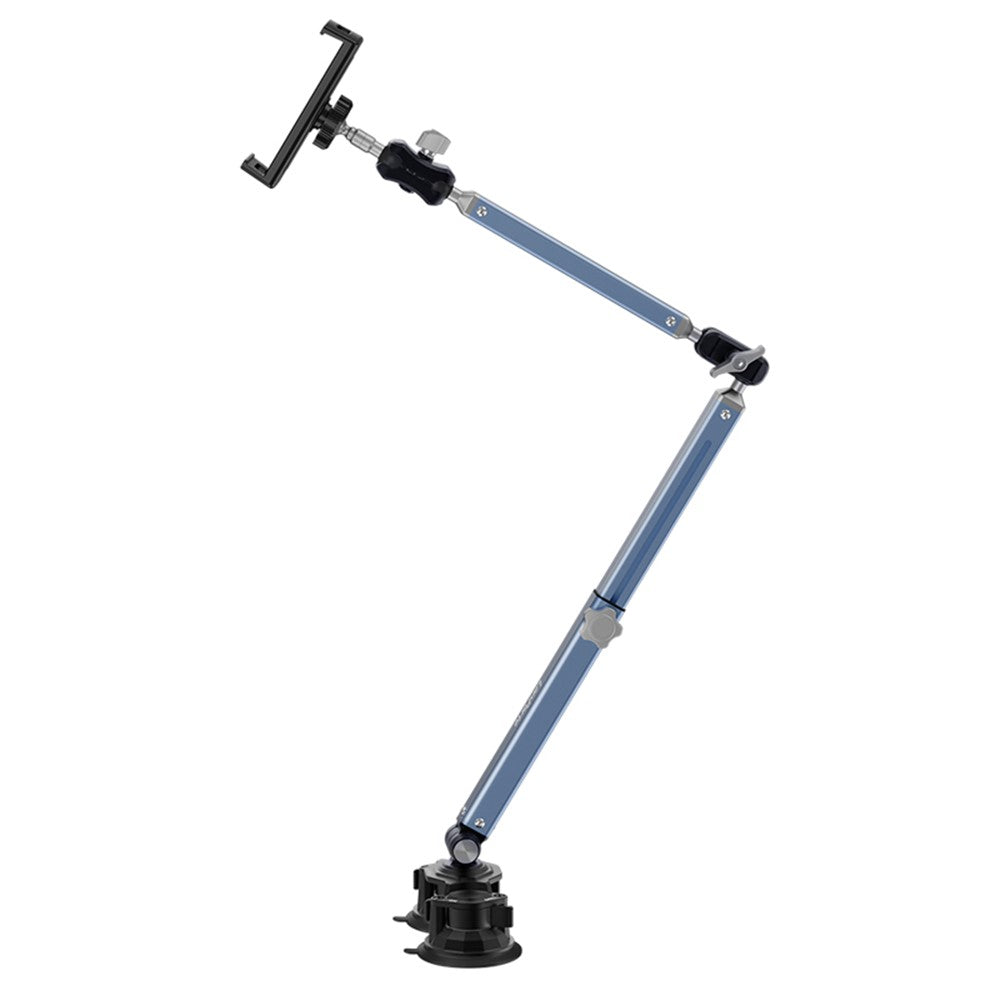 LANPARTE LS-T02 Dual Suction Cup Tablet Stand Angle Adjustable Foldable Desktop Phone Bracket