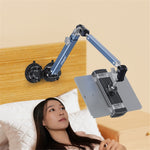 LANPARTE LS-T02 Dual Suction Cup Tablet Stand Angle Adjustable Foldable Desktop Phone Bracket