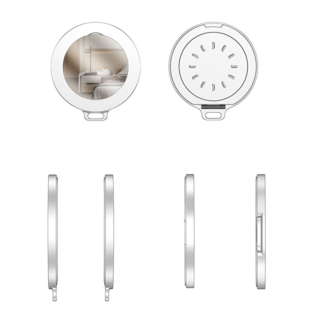 Aluminum Phone Stand with Aroma Diffuser and Mirror