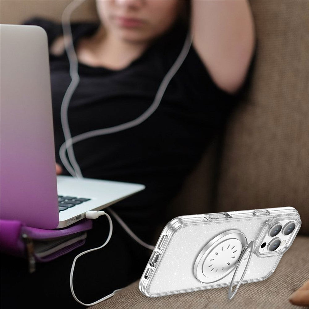 Aluminum Phone Stand with Aroma Diffuser and Mirror