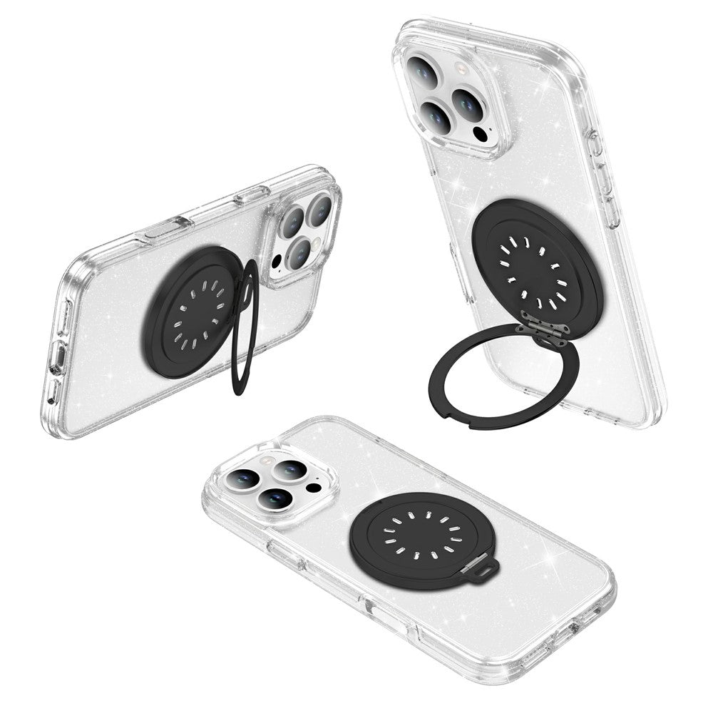 Aluminum Phone Stand with Aroma Diffuser and Mirror