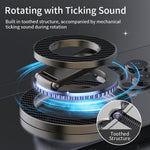 Foldable Metal Kickstand Carbon Fiber Texture Double-Sided Magnetic Holder