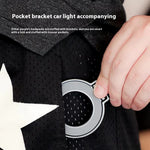 T15 2 in 1 Magnetic Phone Stand Ring Holder Foldable Aluminum Alloy Bracket for iPhone  /  iPad