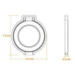 T15 2 in 1 Magnetic Phone Stand Ring Holder Foldable Aluminum Alloy Bracket for iPhone  /  iPad