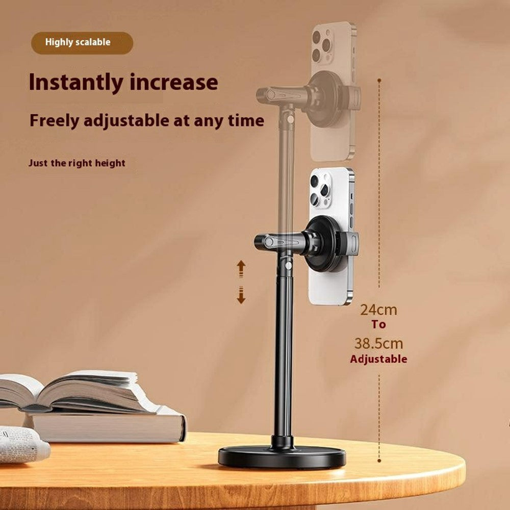 T16 Rotating Extendable Desktop Phone Holder Livestream Vlog Recording Adjustable Stand