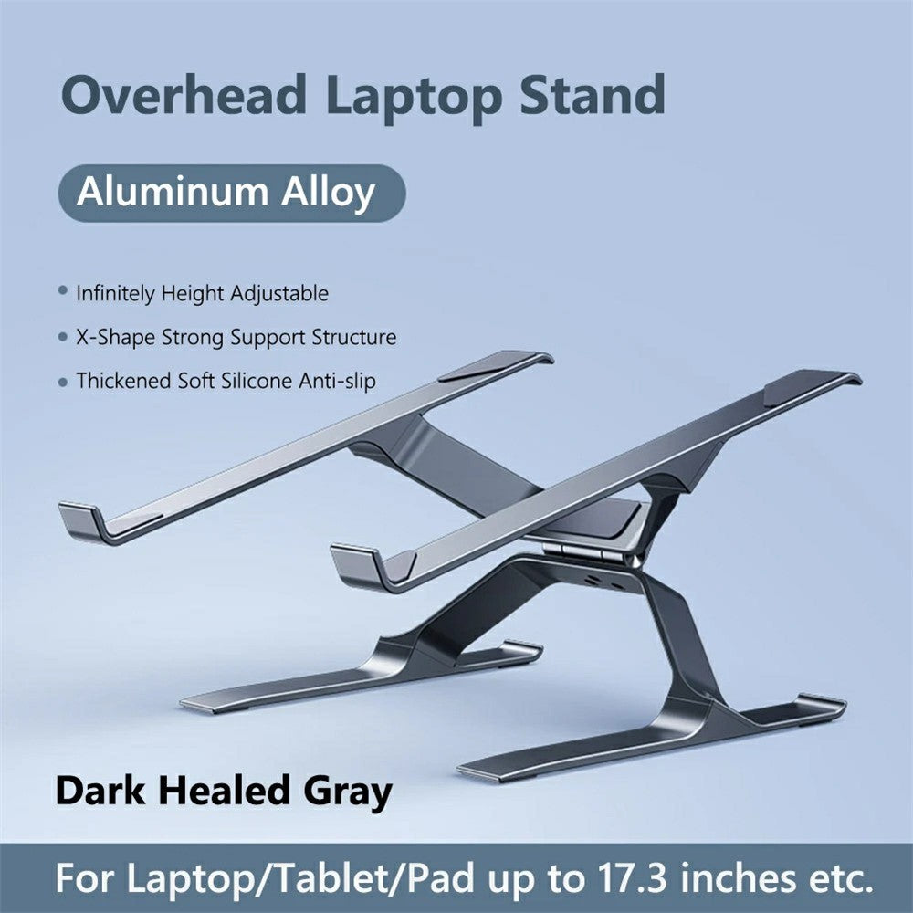 P70 X Shape Aluminum Alloy Stand for Laptop / Tablet Height Adjustable Foldable Cooling Bracket