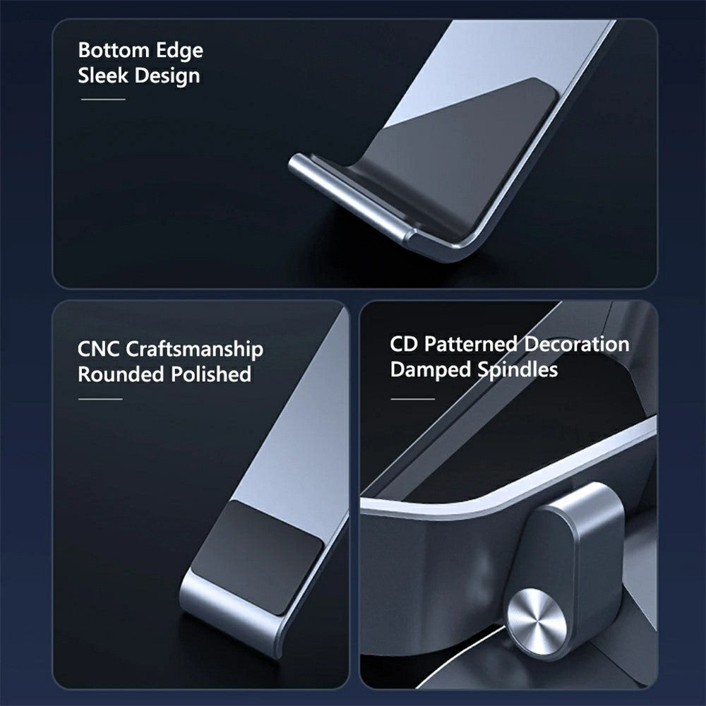 P70 X Shape Aluminum Alloy Stand for Laptop / Tablet Height Adjustable Foldable Cooling Bracket