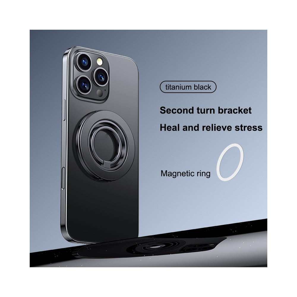 Magnetic Ring Kickstand 360 Degree Rotation Multifunctional 2 in 1 Phone Holder