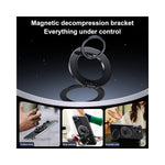 Magnetic Ring Kickstand 360 Degree Rotation Multifunctional 2 in 1 Phone Holder