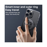 Magnetic Ring Kickstand 360 Degree Rotation Multifunctional 2 in 1 Phone Holder
