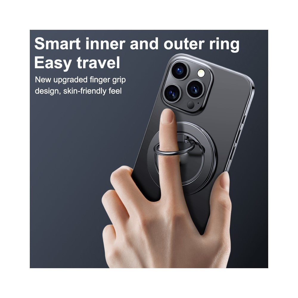 Magnetic Ring Kickstand 360 Degree Rotation Multifunctional 2 in 1 Phone Holder
