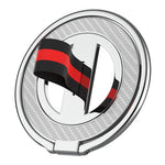 Carbon Fiber Texture Ring Kickstand 360 Degree Rotation Magnetic Phone Holder