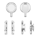 Universal Magnetic Phone Stand Anti Drop Waist Clip Bracket for Desktop / Computer Mount