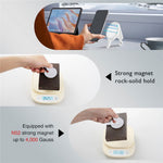 Universal Magnetic Phone Stand Anti Drop Waist Clip Bracket for Desktop / Computer Mount