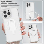 Universal Magnetic Phone Stand Anti Drop Waist Clip Bracket for Desktop / Computer Mount