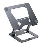 J22 17.3 Inch Laptop Stand Metal Base Heat Dissipation Adjustable Height Nano Steel Notebook Folding Holder Riser