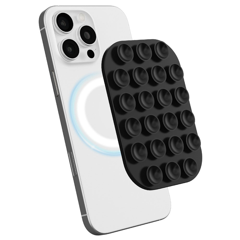 Magnetic Phone Stand Silicone Removable Suction Cup Phone Back Holder