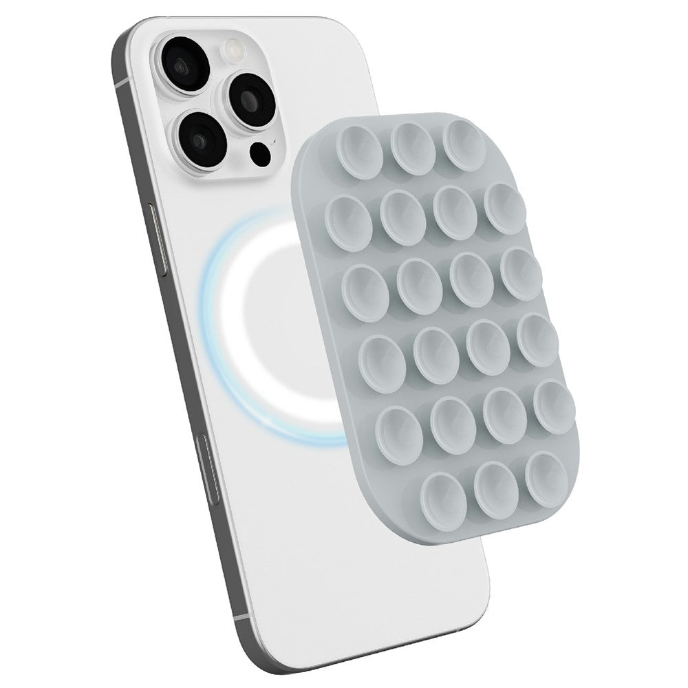 Magnetic Phone Stand Silicone Removable Suction Cup Phone Back Holder