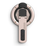 Dual Sided Magnetic Phone Kickstand 360 Degree Rotation Desktop Holder Stress Relief Zinc Alloy Phone Back Stand