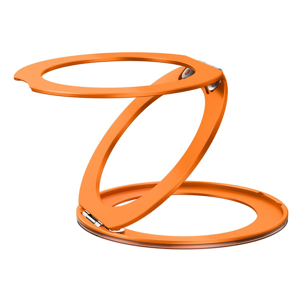 Q11  Ultra Thin Tri-Fold Magnetic Ring Stand Adhesive Mount 360 Degree Rotation Phone Bracket