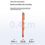 Q11  Ultra Thin Tri-Fold Magnetic Ring Stand Adhesive Mount 360 Degree Rotation Phone Bracket