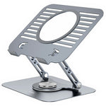 XUNDD XDHO-079 Hollow Out Laptop Stand 360 Degree Rotatable Foldable Carbon Steel Desktop Notebook Bracket