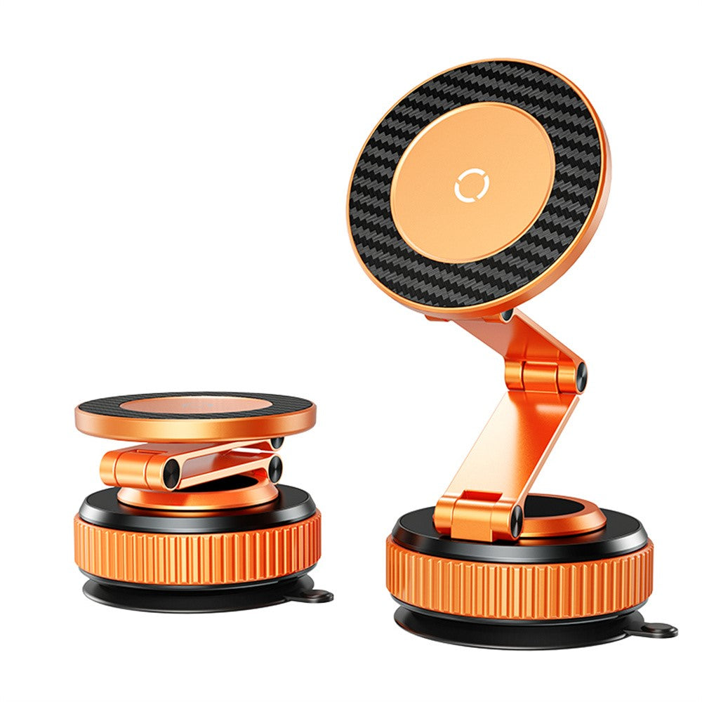 X69ZS Magnetic Car Phone Mount Vacuum Suction Cup Holder for Car Dashboard  /  Windshield 360 Rotation