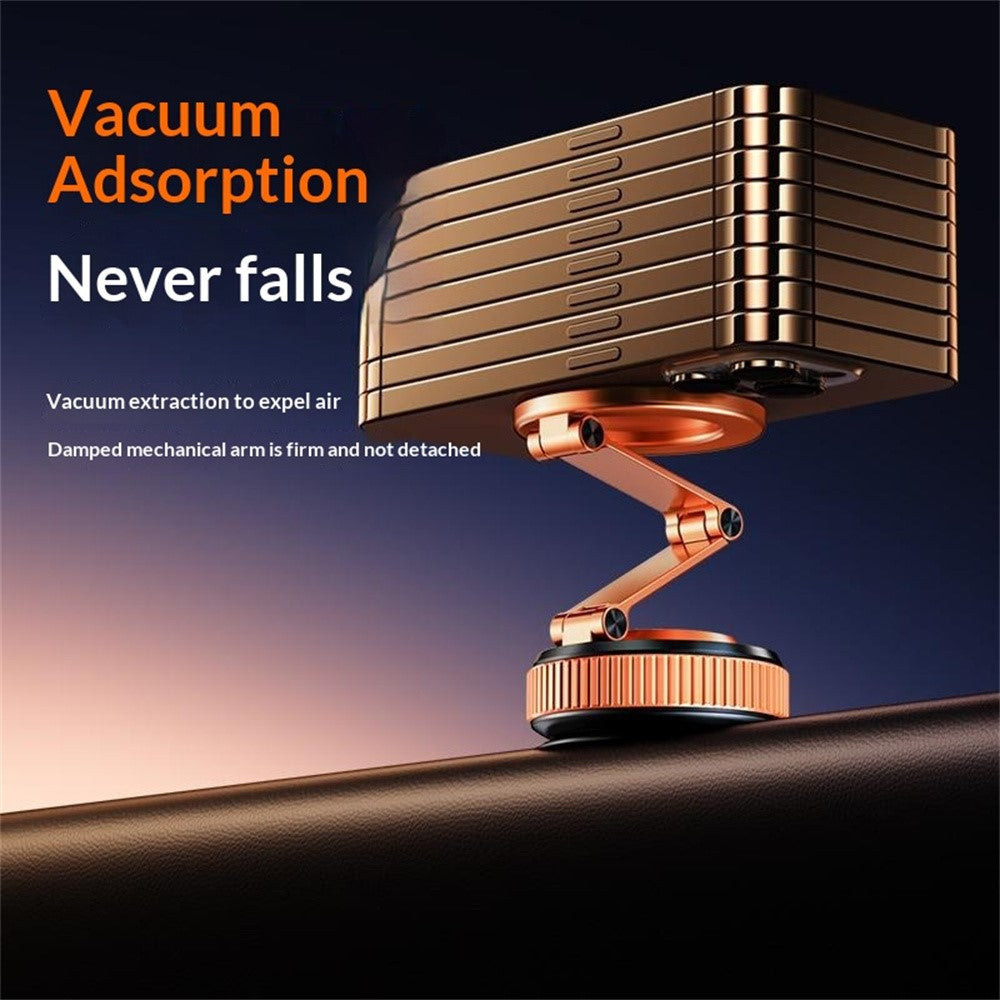 X69ZS Magnetic Car Phone Mount Vacuum Suction Cup Holder for Car Dashboard  /  Windshield 360 Rotation