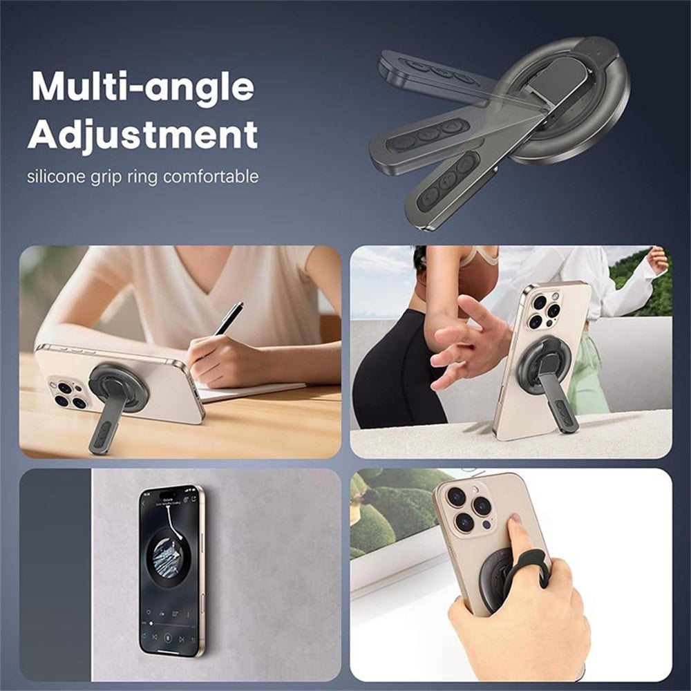 Magnetic Finger Ring Holder Kickstand 360 Degree Rotating Phone Grip Stand