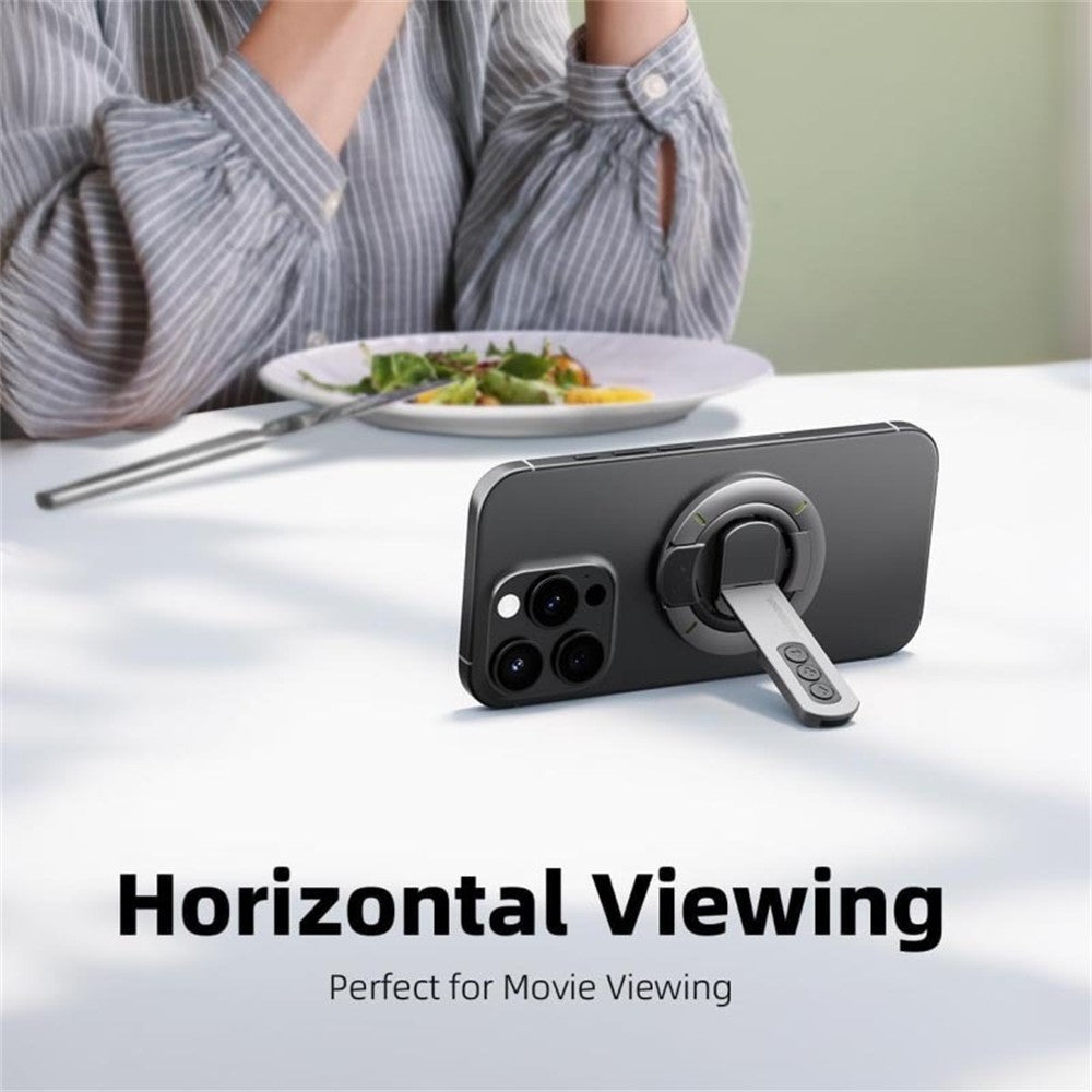 Magnetic Finger Ring Holder Kickstand 360 Degree Rotating Phone Grip Stand