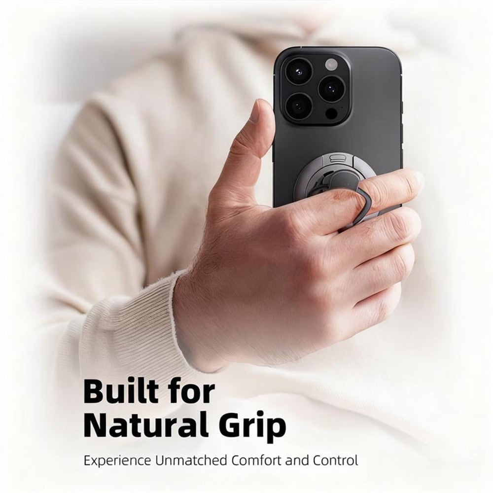 Magnetic Finger Ring Holder Kickstand 360 Degree Rotating Phone Grip Stand