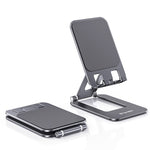T2 MAX Foldable Phone Tablet Stand Aluminum Alloy Portable Desktop Holder for Office Study Entertainment