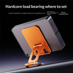 T2 MAX Foldable Phone Tablet Stand Aluminum Alloy Portable Desktop Holder for Office Study Entertainment