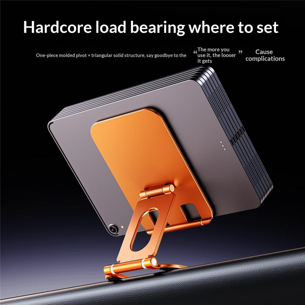 T2 MAX Foldable Phone Tablet Stand Aluminum Alloy Portable Desktop Holder for Office Study Entertainment