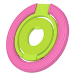 Magnetic Phone Ring Holder Compatible with MagSafe Triple Fold 360 Degrees Rotation Stand Multi-functional Mount