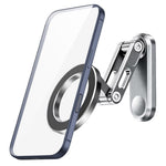 Z21 Dual-Sided Magnetic Phone Stand Foldable Aluminum Alloy 360 Degree Adjustable Double Sided Phone Holder for iPhone 17  /  16  /  15  /  14  /  Galaxy